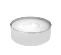 Price's - Maxi Tealights - Pack of 12 - Unscented - 10 Hour Burn Time - Quality White Wax
