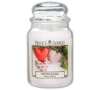 Price's - Winter Kisses Large Jar Candle - Sweet, Delicious, Quality Fragrance - Long Lasting Scent - Up to 150 Hour Burn Time