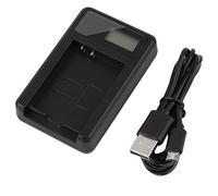 PriceWize Camera battery charger BCF10/E & USB cable for Panasonic LUMIX DMC-FS25 DMC-FS15