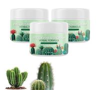 Prickly Pear Seed Cream, Herbal Formula Face & Body Moisturizer, Cold-Pressed, Nourish and Hydrate, Deep Hydration For Men Women (3pcs)