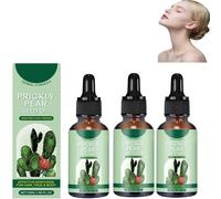 Prickly Pear Seed Oil for Frizzy Tresses, Cold-Pressed Multi-Use Oil for Hair, Face & Body, Moisturizing & Strengthening Skin Barrier, Non-Greasy Fast Absorbing (3PCS)