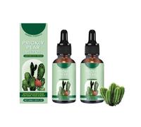 Prickly Pear Seed Oil, Organic Cold Pressed Cactus Pear Oil, Nourishing Moisturizing Face Oil for Dry Skin, Natural Skincare for Face, Skin & Hair (2pc)
