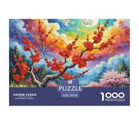 Prickly Plum Puzzle - 1000 Piece Natural Wonders Puzzles for Adults with Randomly Shaped Pieces - Fully Interlocking Natural Wonders Puzzles 1000 Pieces 70x50cm/1000pcs