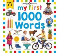 Priddy Books Priddy Learning: My First 1000 Words Hardback Book Priddy Books Multicolor