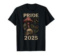 Pride 2025, Strange, Eerie, Spooky Gay Lesbian LGBT Scary T-Shirt