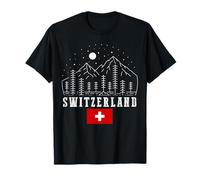 Pride and Heritage Switzerland Flag | Swiss | Switzerland T-Shirt