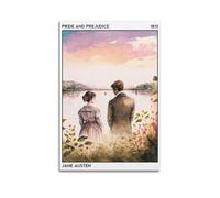 Pride And Prejudice Book Quotes LiteraryWall Decoration Posters Motivational Wall Posters Suitable for Office Gym Bedroom Decoration AestheticUnframe-style 24x36inch(60x90cm)