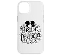 Pride and Prejudice Elizabeth Bennet Mr. Darcy Silhouettes Case for iPhone 14 Plus