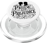 Pride and Prejudice Elizabeth Bennet Mr. Darcy Silhouettes PopSockets PopGrip for MagSafe