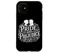 Pride and Prejudice Elizabeth Bennet Mr. Darcy White Print Case for iPhone 11