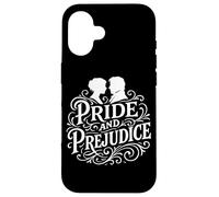 Pride and Prejudice Elizabeth Bennet Mr. Darcy White Print Case for iPhone 16