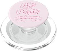 Pride and Prejudice I Infinitely Prefer a Book: Jane Austen PopSockets PopGrip for MagSafe