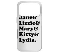 Pride and Prejudice Jane Austen - Bennet Sisters Case for iPhone 17 Pro