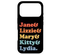 Pride and Prejudice Jane Austen - Bennet Sisters Case for iPhone 17 Pro