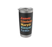 Pride and Prejudice Jane Austen - Bennet Sisters Stainless Steel Insulated Tumbler