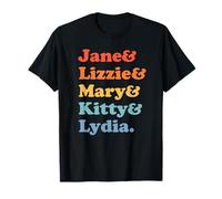 Pride and Prejudice Jane Austen - Bennet Sisters T-Shirt