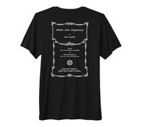 Pride and Prejudice Jane Austen Book Vintage Cover Page Premium T-Shirt