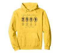 Pride and Prejudice, Jane Austen; Mr Darcy Elizabeth Bennet Pullover Hoodie