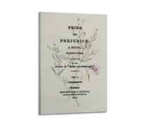 Pride And Prejudice Literary (4) Wall Decoration Posters Motivational Wall Posters Suitable for Office Gym Bedroom Decoration AestheticFrame-style 24x36inch(60x90cm)