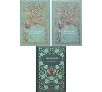 Pride and Prejudice & Persuasion by Jane Austen (Hardcover) with Pride and Prejudice Journal - A Cranford Edition Set of Timeless Romance and Enduring Love