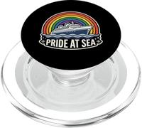 Pride At Sea LGBTQ Plus Cruise Enthusiast PopSockets PopGrip for MagSafe