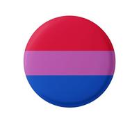 Pride Bisexual Bi Flag Design Support Badge 1in 25mm