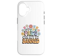 "Pride Can Not be Banned" Support LGBTQ Rights Pride Ally Case for iPhone 16