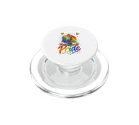 Pride Colorful Seahorse Rainbow Flag Proud LGBT Supporter PopSockets PopGrip for MagSafe