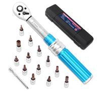 PRIDE&CRAFT 1/4 Torque Wrench Set 10-50 IN.LB (1-6NM) | Click Torque Wrench For Bicycle,Scope Mounting, Gunsmithing and Maintenance