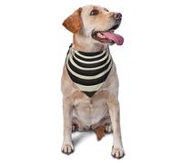Pride Dog Bandanas, Black White Maze Pet Scarf, Breathable Polyester Bandana for Small Medium Large Dogs, Adjustable Washable Accessory for Boy Girl Puppy Cat, Celebration of Love