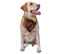 Pride Dog Bandanas, Mystical Dragon Quilt Pet Scarf, Breathable Polyester Bandana for Small Medium Large Dogs, Adjustable Washable Accessory for Boy Girl Puppy Cat, Celebration of Love