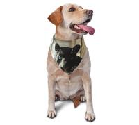 Pride Dog Bandanas, Panther's Gaze Pet Scarf, Breathable Polyester Bandana for Small Medium Large Dogs, Adjustable Washable Accessory for Boy Girl Puppy Cat, Celebration of Love
