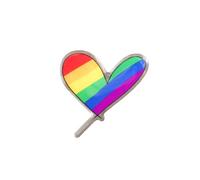Pride Flag Badges - Eco-Friendly, UK Made, LGBTQ+ Inclusive - Hand-Designed Pin for Bags & Clothing - Celebrate Identity with Sustainable Style