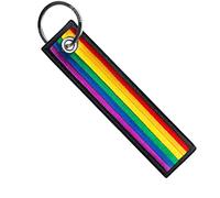 Pride Flag Keychain LGBTQ accessories, Key Fob, Accessory For Keys, Bag, Motorcycles, Scooters, Cars and Pride Gifts