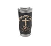 Pride Goes Before The Fall Proverbs 16:18 Christian Emblem Stainless Steel Insulated Tumbler