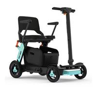 Pride GoGo Compact Folding Lightweight Travel Mobility Scooter fits in car Boot - Includes Free Additional battey, Full Home stup and Demonstration and Insurance