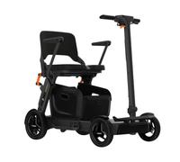 Pride GoGo Compact Folding Lightweight Travel Mobility Scooter fits in car Boot - Includes Free Additional battey, Full Home stup and Demonstration and Insurance