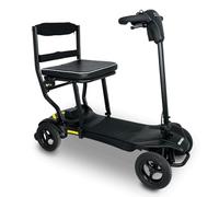 Pride GoGo MG2 Ultralight Folding Travel Mobility Scooter with Lithium Battery - Only 14.7kg (Black)