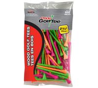 Pride Golf Tee, 2-3/4-Inch Deluxe Tee, 100 Count Bag, Citrus Mixed Colors