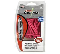 Pride Golf Tee Evolution Golf Tees (Pack of 30), 3-1/4", Citrus Pink
