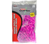Pride Golf Tee unisex adult 100 Count Bag Golf Tees, Citrus Pink, Count US