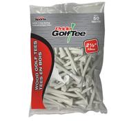 Pride Golf Tee unisex adult 50 Count Bag Golf Tees, White, 2.125 US