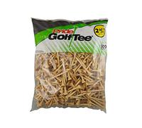 Pride Golf Tee Unisex's Deluxe 500 Count Golf Tee-Beige, 2-3/4-Inch, Natural