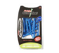 Pride Golftee Performance Plastic Golf Tee's Pride Matte Finish, Blue (3.1/4"), Clamshell of 15