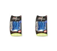 Pride Golftee Performance Plastic Golf Tee's Pride Matte Finish, Blue (3.1/4"), Clamshell of 15 (Pack of 2)