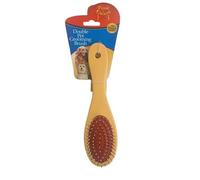 Pride & Groom Double Sided Pet Brush Brown (One Size)
