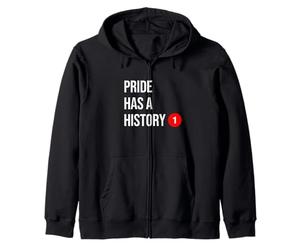 Pride Has a History - NYC Christopher Street Gay LGBTQ Zip Hoodie