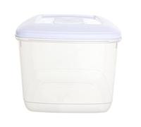 Pride Home & Garden PHG 10 Litre reusable Air tight Plastic Food Storage | Plastic BPA Free Kitchen Storage Container | Takeaway Container with Lid | 10 Litre | Transparent | Pack of (2)