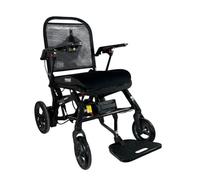 Pride Jazzy Carbon Ultra Lite | Ultra-Lightweight Folding Electric Wheelchair | Carbon Fibre Travel Mobility Chair | Compact, Portable, Flight-Safe Power Chair for Adults
