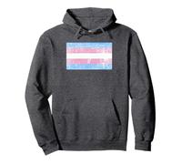 Pride LGBTQIA LGBT+ Flag Transgender Trans Flag Pullover Hoodie